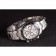 Rolex Daytona quadrante argentato smaltato nero in acciaio inossidabile