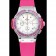 Hublot Big Bang Tutti Frutti cinturino rosa quadrante bianco