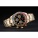 Rolex Daytona Cosmograph Rainbow Crystals Bezel Cinturino in oro rosa Quadrante nero 80251