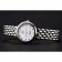 Omega De Ville Prestige No Date Quadrante Bianco Con Cassa E Bracciale In Acciaio Inossidabile Di Diamanti