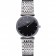 Longines La Grande Classique in acciaio inossidabile con quadrante nero e lunetta con diamanti Homme 622107