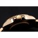 Swiss Rolex Submariner quadrante dorato con marcature in diamanti lunetta nera cassa e bracciale in oro giallo