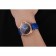 Panerai Radiomir quadrante nero con diamanti lunetta cassa in oro rosa cinturino in pelle blu 1453800