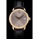 Piaget Swiss Traditional quadrante grigio cinturino in pelle nera 7622