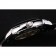 Patek Philippe Swiss Calatrava a coste lunetta quadrante nero cinturino in pelle nera 7661