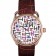 Hermes Classic Croco cinturino in pelle multicolore con motivo logo quadrante 801402