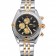 Breitling Chronomat Quadrante Nero Bracciale in Acciaio Inossidabile e Oro - 622429