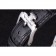Jaeger Lecoultre Master cronografo lunetta argento cinturino in pelle nera 621620