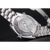 Bracciale in acciaio inossidabile con quadrante nero Omega Seamaster 622037