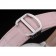 Cartier Ballon Bleu 42mm quadrante bianco cinturino in pelle rosa cassa in acciaio inossidabile