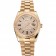 Swiss Rolex Day Date Diamond Pave quadrante e cassa in oro lunetta e bracciale