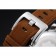 Cronografo Montblanc quadrante bianco cinturino in pelle scamosciata marrone cassa argento 1454115