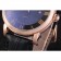 Patek Philippe Calatrava Roze Bracciale in pelle nera con lunetta lucida in oro 801435