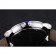Cartier Rotonde quadrante bianco cassa in acciaio cinturino in pelle nera 622757