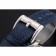 Swiss Blancpain Fifty Fathoms cronografo flyback quadrante blu lunetta blu cassa in acciaio inossidabile cinturino in tela blu