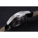 Jaeger LeCoultre Master quadrante nero cinturino in pelle nera lunetta in acciaio inossidabile 622079