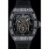 Richard Mille Tourbillion Spider RM 19-01 Bracciale in gomma nera con cassa in diamanti neri 1454259