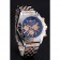 Breitling Chronomat 44 quadrante blu con quadranti bianchi bracciale in acciaio inossidabile a 2 toni 622510