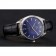 Omega Globemaster quadrante blu cassa in acciaio inossidabile cinturino in pelle nera