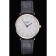 Longines La Grande Classique quadrante bianco cinturino in pelle nera Homme 622115