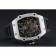 Richard Mille Tourbillion Rafael Nadal RM27-01 Bracciale in gomma nera con cassa in argento 1454254