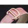 Cartier Tortue Calendario perpetuo quadrante bianco cassa in oro cinturino in pelle rosa