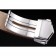 Tag Heuer Monaco Cassa in acciaio inossidabile spazzolato Quadrante bianco Cinturino in pelle marrone 98173