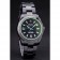 Rolex Milgaus Bamford Ion placcato lunetta in acciaio inossidabile quadrante nero 7476