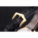 Patek Philippe Calatrava quadrante in oro e cassa in oro cinturino in pelle nera