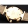 Swiss Longines Grande Classique quadrante bianco cassa in oro cinturino in pelle nera