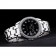 Rolex DateJust quadrante nero cinturino in acciaio inossidabile con diamanti