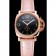 Panerai Radiomir quadrante nero con diamanti lunetta cassa in oro rosa cinturino in pelle rosa 1453801