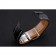 Braccialetto Breitling in pelle nera con cuciture bianche 622482