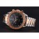 Omega Speedmaster quadrante nero lunetta in oro cassa in acciaio inossidabile bracciale bicolore 622804