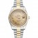 Rolex Day-Date Two-Tone Stainless Steel 18K Gold Plated Gold Dial