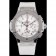 Orologio Hublot Big Bang cinturino bianco quadrante bianco