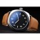 Panerai Radiomir Cassa in acciaio inossidabile lucido Quadrante nero Cinturino in pelle marrone 98160