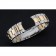 Rolex Bracciale a maglie in oro giallo e acciaio inossidabile 622488