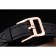Hermes Classic MOP quadrante cinturino in pelle allungata nera