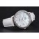 Omega DeVille Prestige Co-Axial Diamond Silver Case quadrante in madreperla Cinturino in pelle bianca