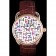 Hermes Classic Croco cinturino in pelle multicolore con motivo logo quadrante 801402