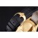 Svizzero Rolex Cellini quadrante bianco cassa in oro cinturino in pelle nera