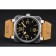 Bell e Ross BR 01-92 quadrante nero cassa argento numeri oro cinturino in pelle marrone