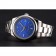 Rolex Oyster Perpetual quadrante blu cassa e bracciale in acciaio inossidabile