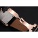 Cartier Tank MC quadrante nero cassa in oro cinturino in pelle nera 622580