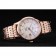 Omega Swiss DeVille lunetta in oro rosa quadrante bianco 7603