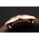 Svizzero Rolex Cellini quadrante nero con numeri romani cassa in oro rosa cinturino in pelle marrone chiaro