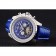 Breitling Bentley Mulliner Tourbillon quadrante blu cassa in acciaio inossidabile cinturino in pelle blu 622726