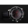 Blancpain Fifty Fathoms Speed ​​Command quadrante in fibra di carbonio con marcature rosse Cassa in acciaio inossidabile Cinturino in pelle nera 1453774