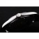 Patek Philippe Geneve Calatrava Indicatore delle ore con borchie in cristallo quadrante nero Cinturino in pelle nera 98170